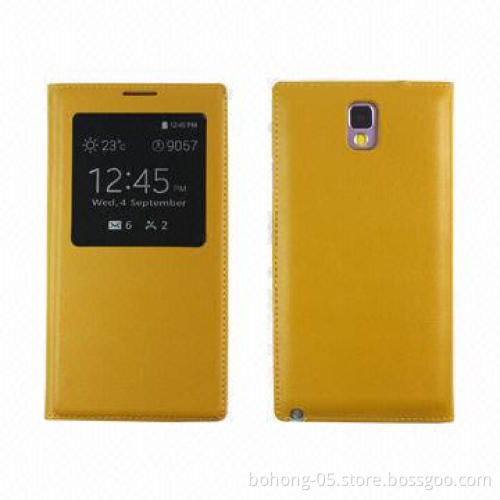Flip PU Leather Case for Samsung Galaxy Note 3, Various Colors Available
